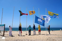 As Bandeiras de Qualidade da Praia do Salgado